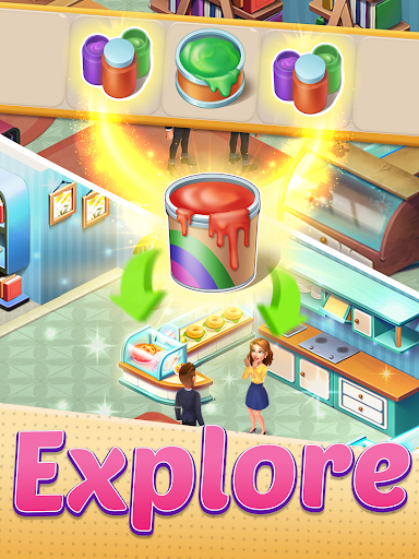 Merge City - Decor Mansion - Puzzle - games