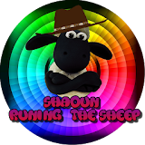 Shaoun runing the sheep icon