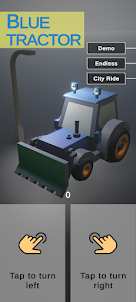 Blue Tractor