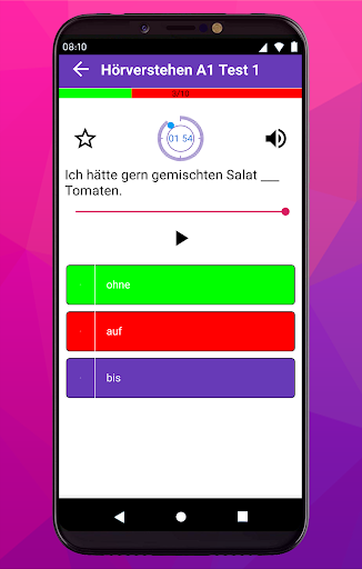 Übungen Grammatik mit Hören A1