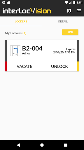 Android application InterlocVision screenshort