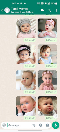 Baby Stickers Screen 3