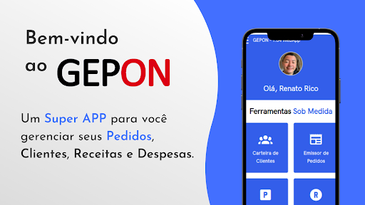 Android application Gepon Pedidos Online screenshort