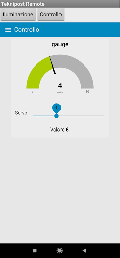 Android application Teknipost Remote screenshort