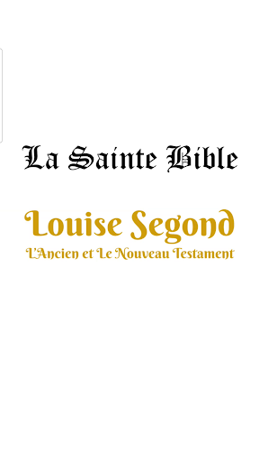 Android application French Bible, Français Bible, screenshort