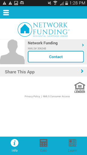 Android application Network Funding Mortgage App screenshort