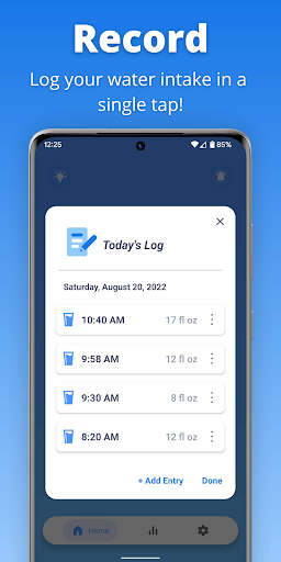 Water Tracker - Droplet Screen 3