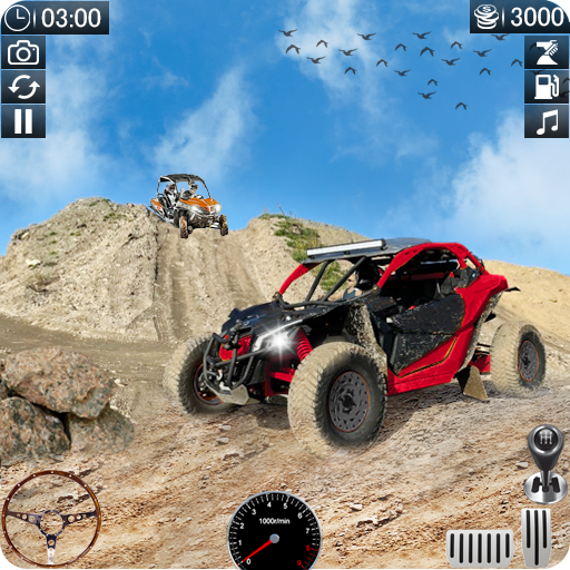Off Road Buggy Driving Game. logo