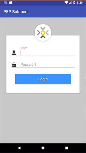 Android application PEP Balance App screenshort