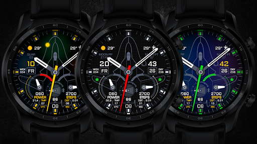 Android application AIR ONE GRAPH Watch Face screenshort