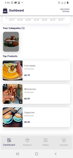 NCDP Express Store App Screen 3
