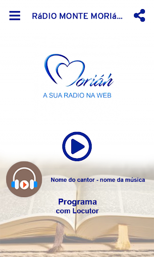 Rádio Monte Moriáh Screen 2
