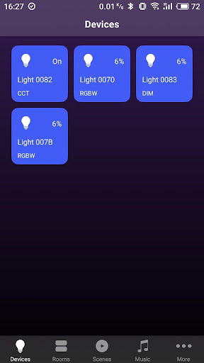 Android application EasyThings screenshort