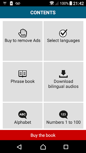 Android application Learn Nynorsk - 50 languages screenshort