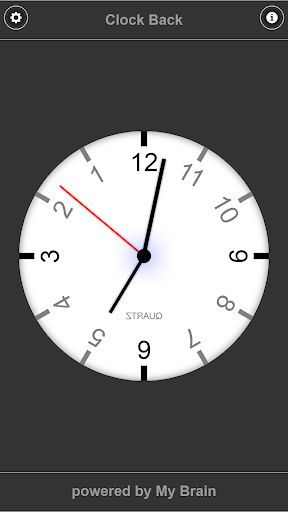 Android application Clock Back screenshort