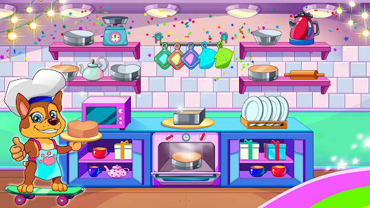Paw Bakery: Cooking patrol