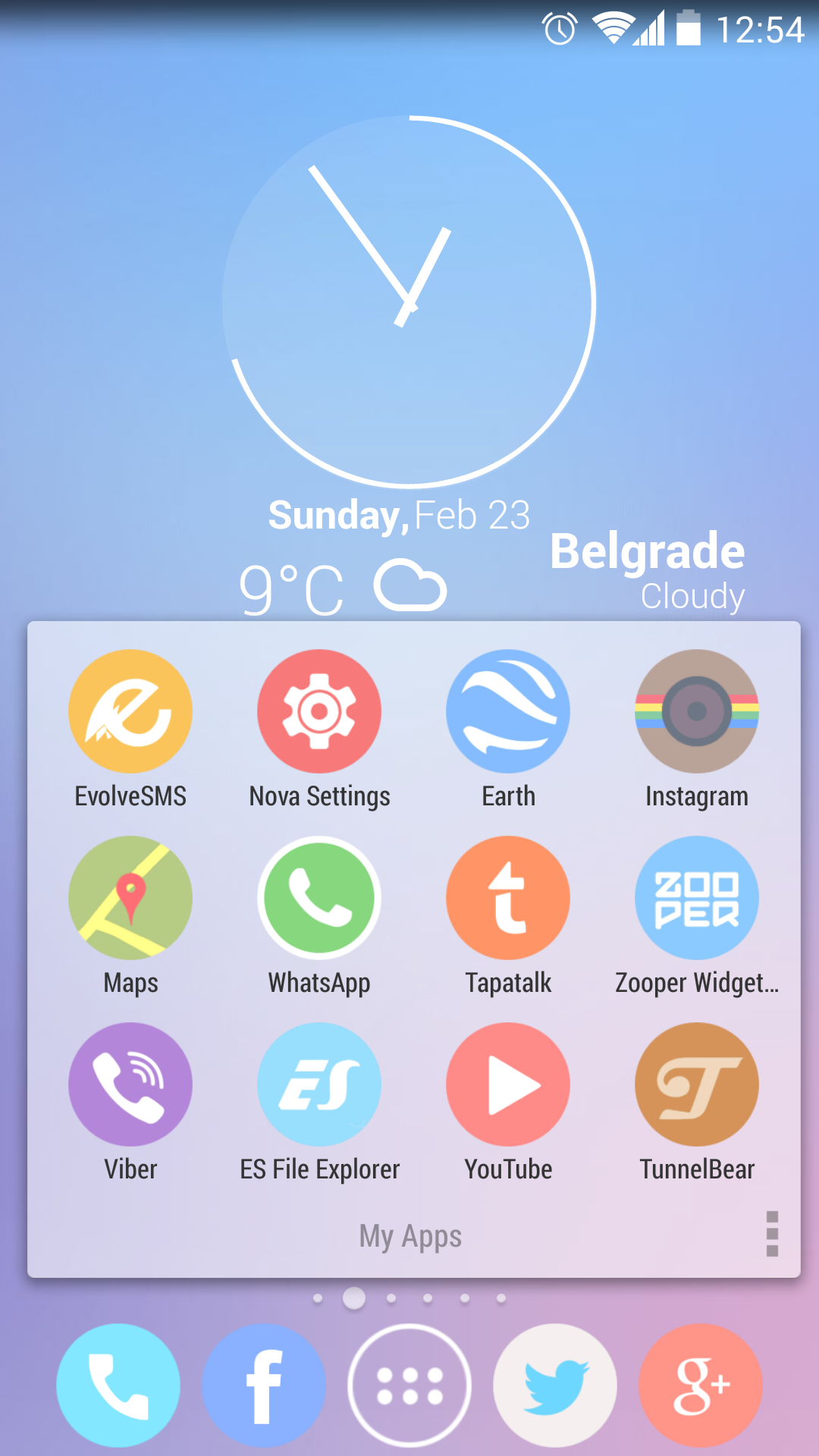 Android application Cryten - Icon Pack screenshort