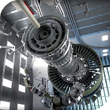 Aircraft Engine Live Wallpaper icon