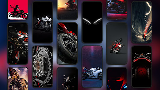 Android application Bikes Motorcycle Wallpaper screenshort