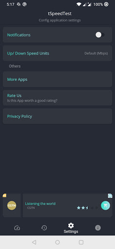 tSpeedTest - One-tap Internet