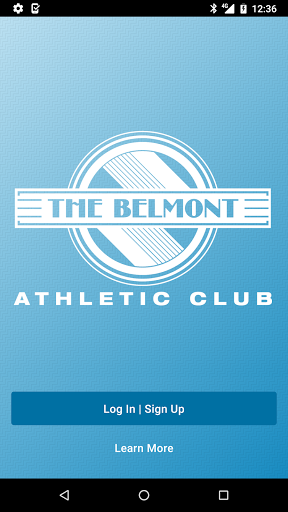 Android application Belmont Athletic Club screenshort