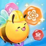 Cover Image of Download Bee Merge - Honey Hex Puzzle  APK