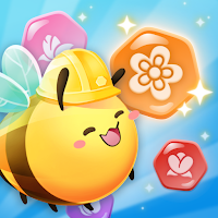 Bee Merge - Honey Hex Puzzle