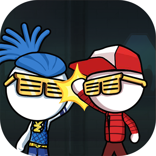 Stickman Couple logo