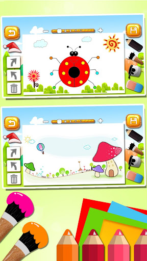 Simple line drawing for kids Screen 2