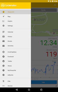 Cyclemeter GPS - Cycling, Running, Mountain Biking 2.1.21 Screenshots 11