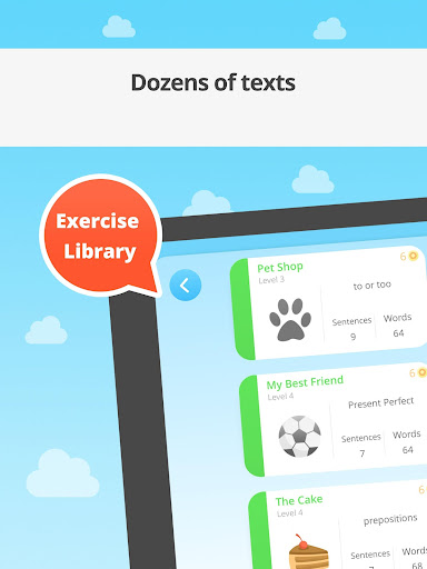 Screenshot of EASY peasy: Spelling for Kids