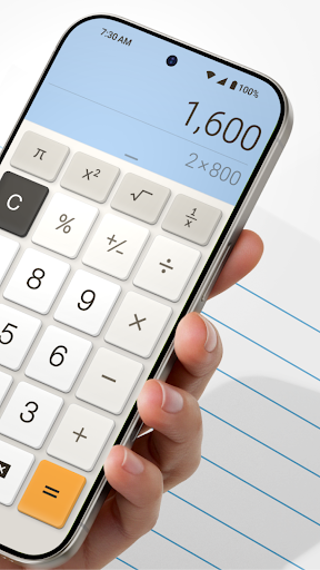 Screenshot of Calculator Plus with History