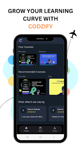 Android application Codzify - Online Courses screenshort