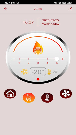smart pellet stove Screen 2