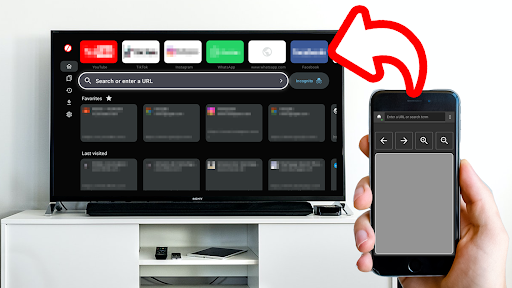 Android application Remote for TV BROWSER screenshort