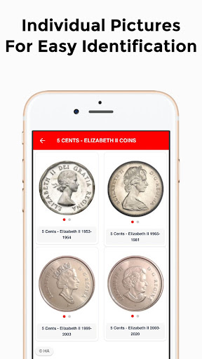 Coins of Canada - Price Guide Screen 2