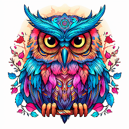 Slika ikone Owl Coloring for Adults