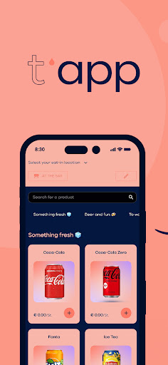 Android application t'app screenshort