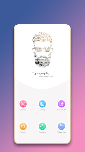 Typography - Photo Editor Art Screen 2