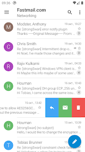 Sugar Mail email app Capture d'écran