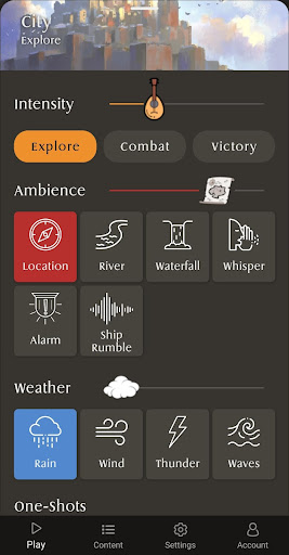 Screenshot of Pocket Bard
