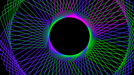 Screenshot of Hypnotic Pulsator Wallpaper