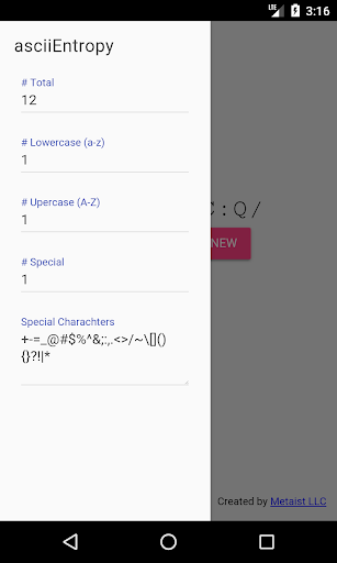 asciiEntropy Screen 3