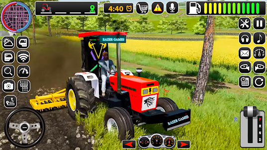 Modern Tractor Driving Game