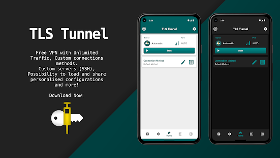 TLS Tunnel - Unlimited VPN Screenshot