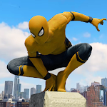 Cover Image of ดาวน์โหลด Spider Rope Hero - Gangster New York City 1.0 APK