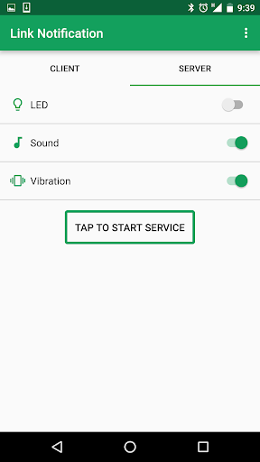 Link Notification Screen 3