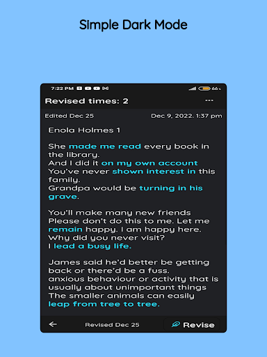 SimpleNote - Notebooks Notes
