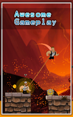 Prisoner Escape - Rope Jump - Screenshot 1