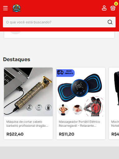 Android application Ibitinga Shop screenshort